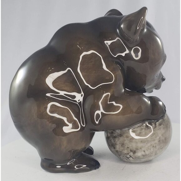 Rosenthal Fritz Heidenreich Bear Cub Ball Figurine Germany #1764 HTF - Picture 9 of 10